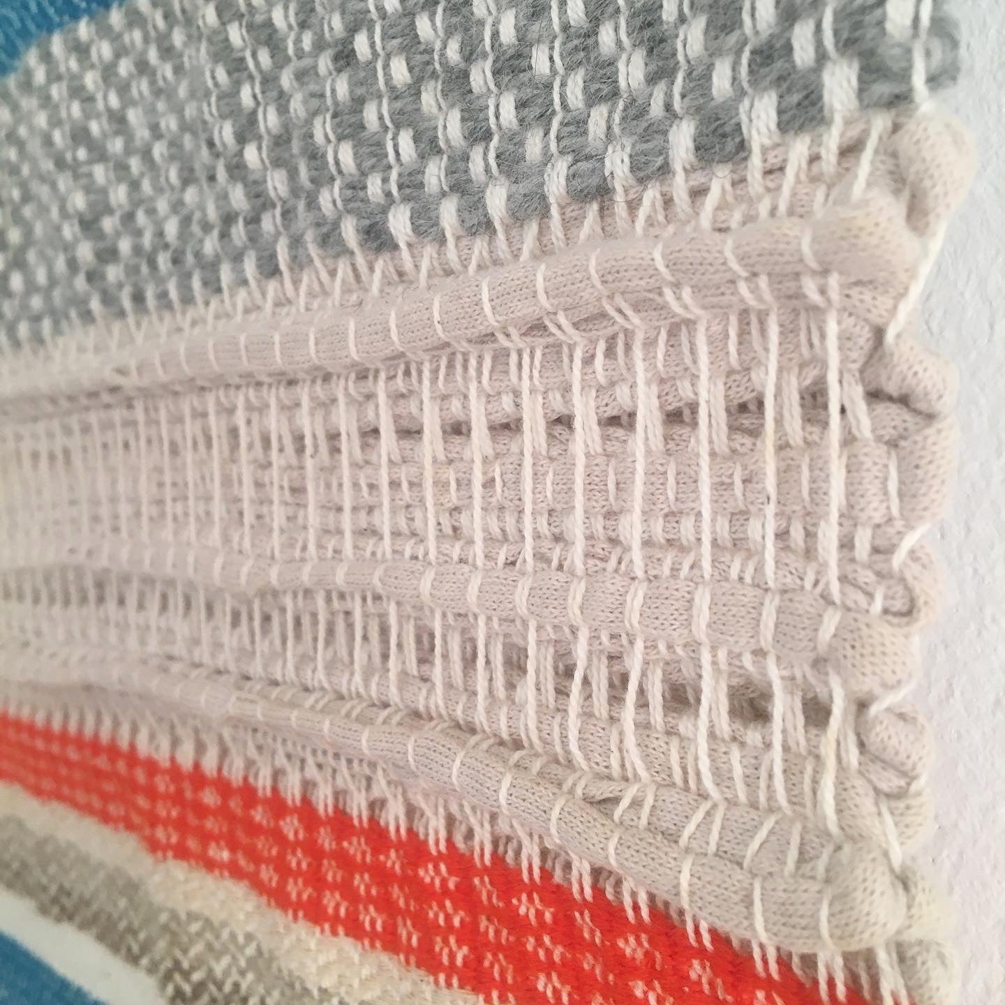 Weightless: handwoven wall hanging